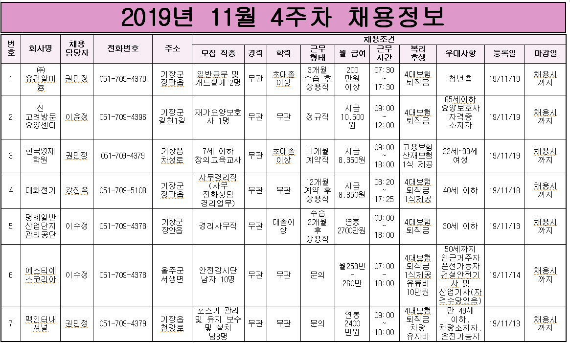 11월 4주차 채용정보.PNG